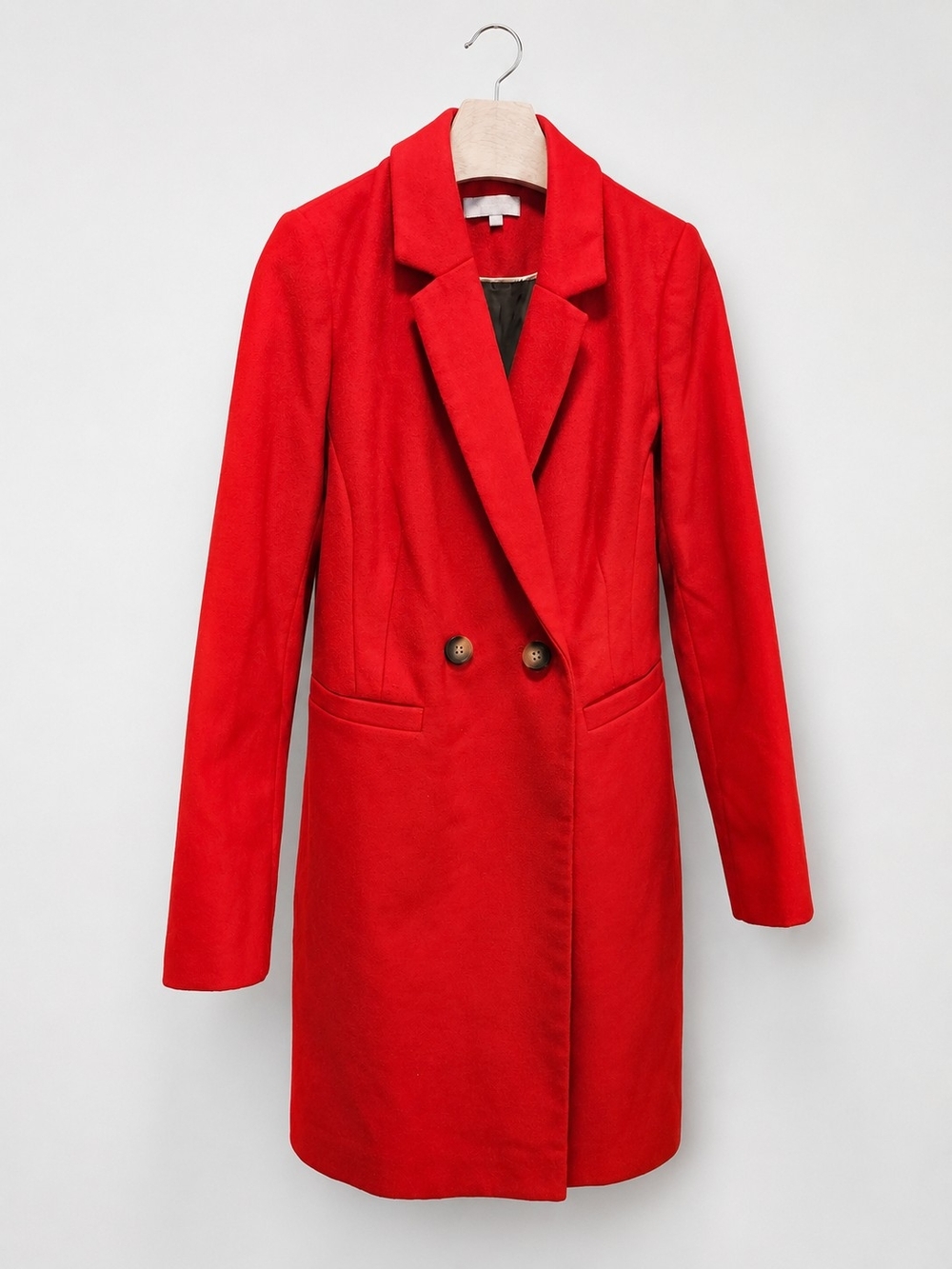 Classic Red Double-Breasted Trench Coat by Red Herring Debenhams